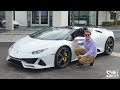 SUPERCAR MADNESS with the New Lamborghini Huracan EVO Spyder!