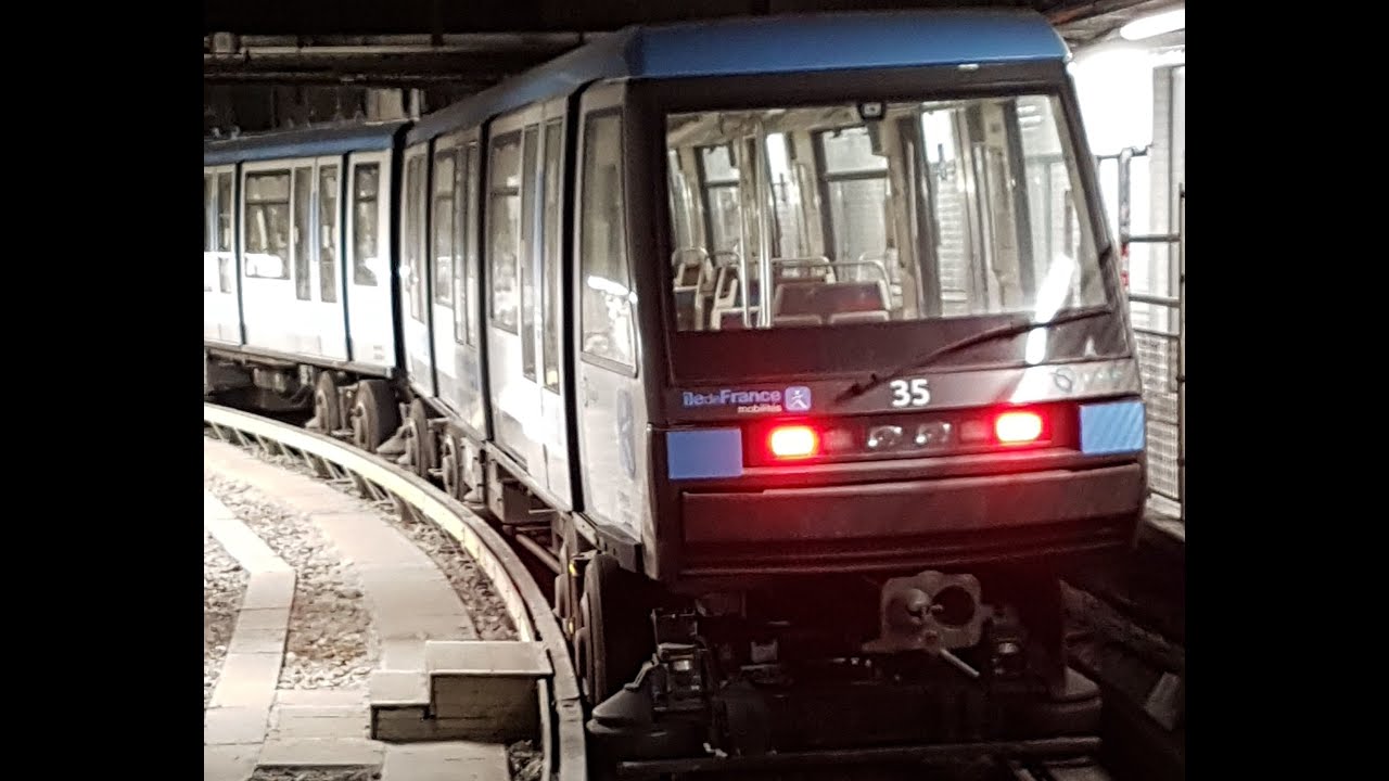 Métro Ligne 4 MP05 en livrée IDFM ! YouTube