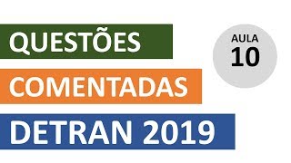 SIMULADO DETRAN QUESTÕES 2019 - AULA 10 #SimuladoLegTransito #Detran2019 screenshot 1