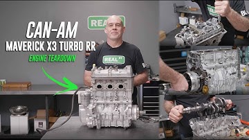 400HP+ CanAm Maverick X3 Turbo RR Engine Teardown - What did we find? | ROTAX ACE 900 TURBO