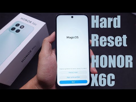How To Hard Reset HONOR X6C