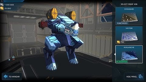 War Robots Sneak Peek - NEW  Paint Jobs Of Gepard , Boa , Lancelot & Rhino !!  - ANDROID Test Server
