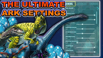 Ark Single Player Settings Easy | The Ultimate Settings for TAMING/EXP/HARVESTING/BREDDING & More!