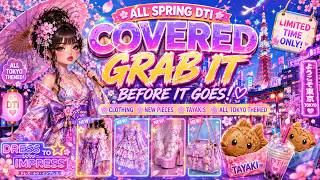 🌸 ALL Spring Update Items in Dress To Impress!🎀COVERED! 🌸 Grab Them Before They're Gone! #dti