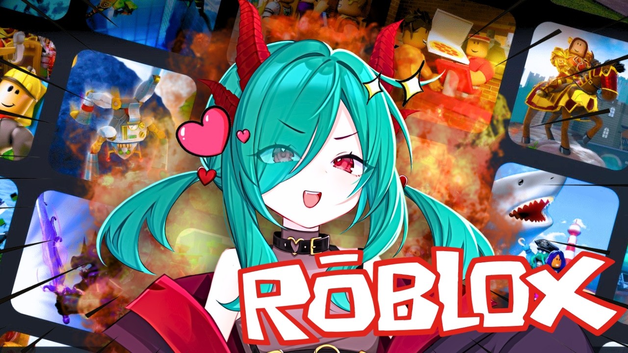 【ROBLOX】LIFE IS ROBLOX (VIEWER GAMES) ✨ V-tuber ✨Discord ✨Chill