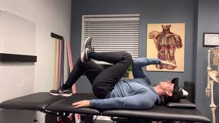 Hooklying Cross-Connect Breathing
