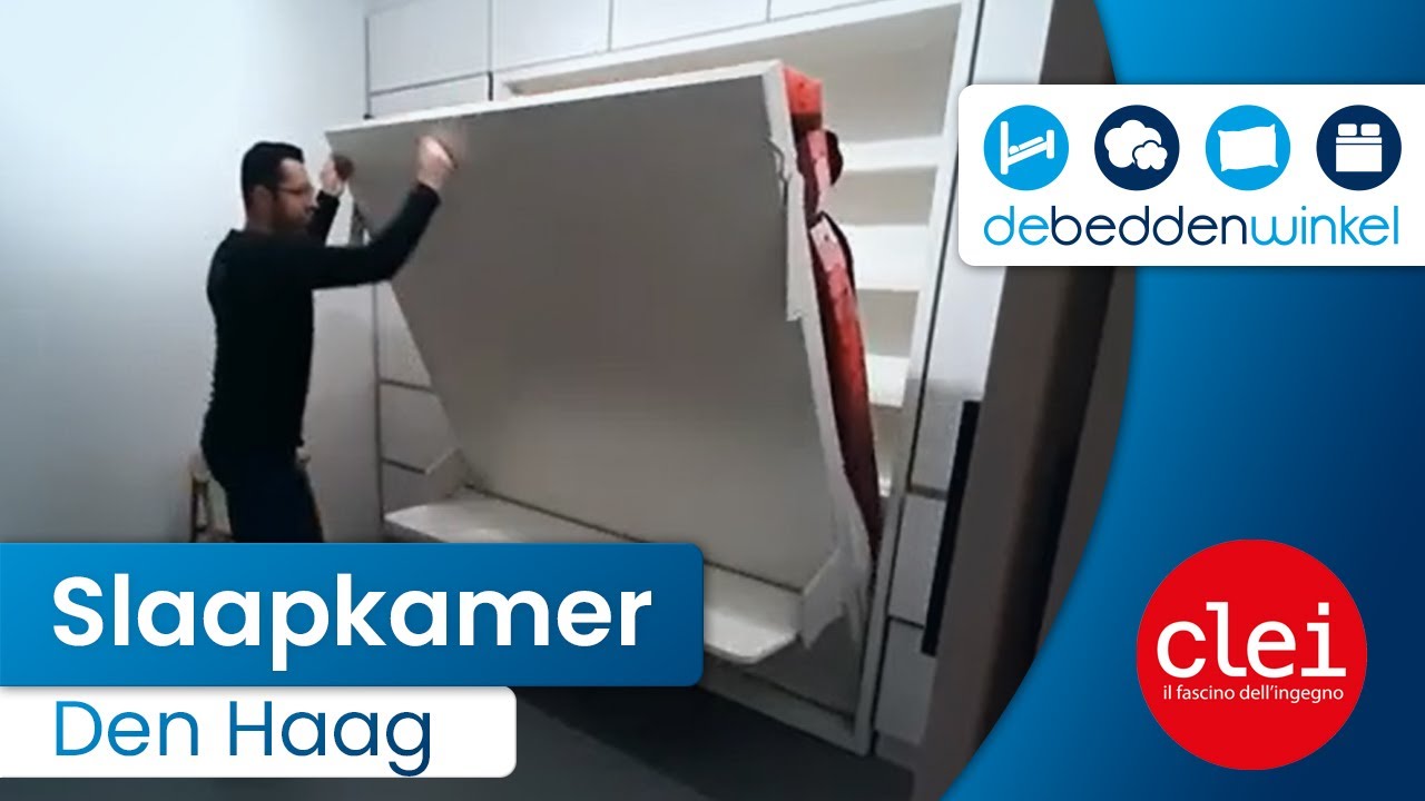 Opklapbed Penelope Desk van Clei door de Beddenwinkel