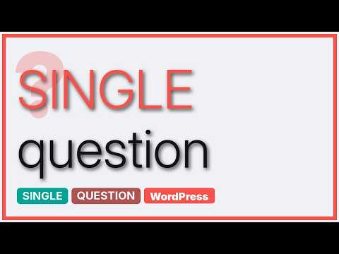 Wordpress: How to modify single.php in a child theme?