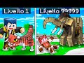 PREISTORIA DA 1€ VS PREISTORIA DA 1.000.000€! - MINECRAFT