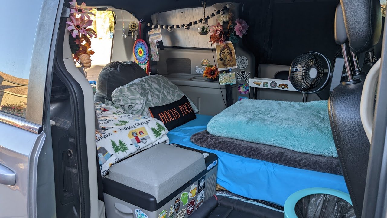Packing My Minivan Camper Conversion for Our Next Adventure