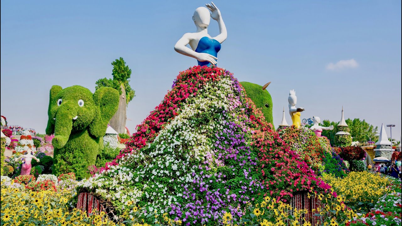 Miracle Garden Dubai 2023 The world’s largest natural flower garden