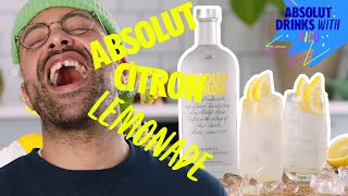 The Absolut Citron Lemonade | Summer Cocktails | Absolut Drinks