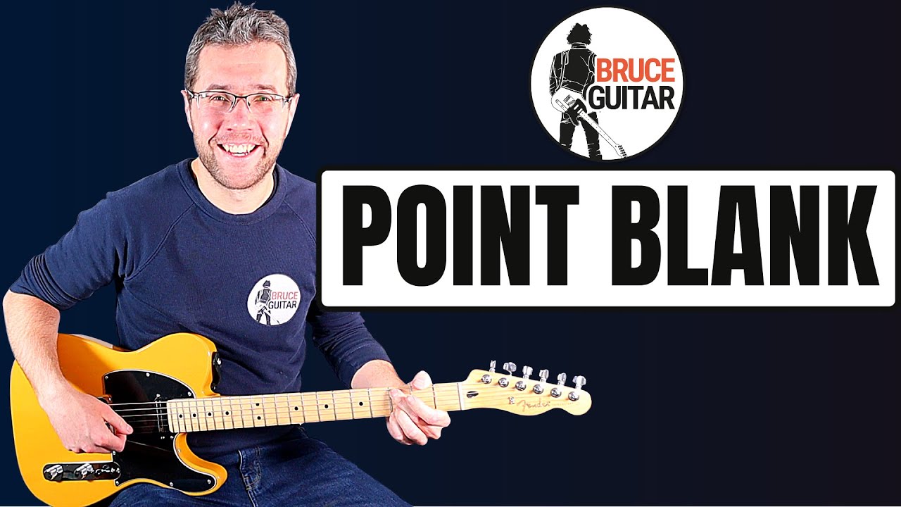 Bruce Springsteen - Point Blank guitar lesson