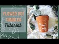 #flowerpottumbler #epoxytumbler #tumbler tutorial Flower Pot Tumbler Tutorial