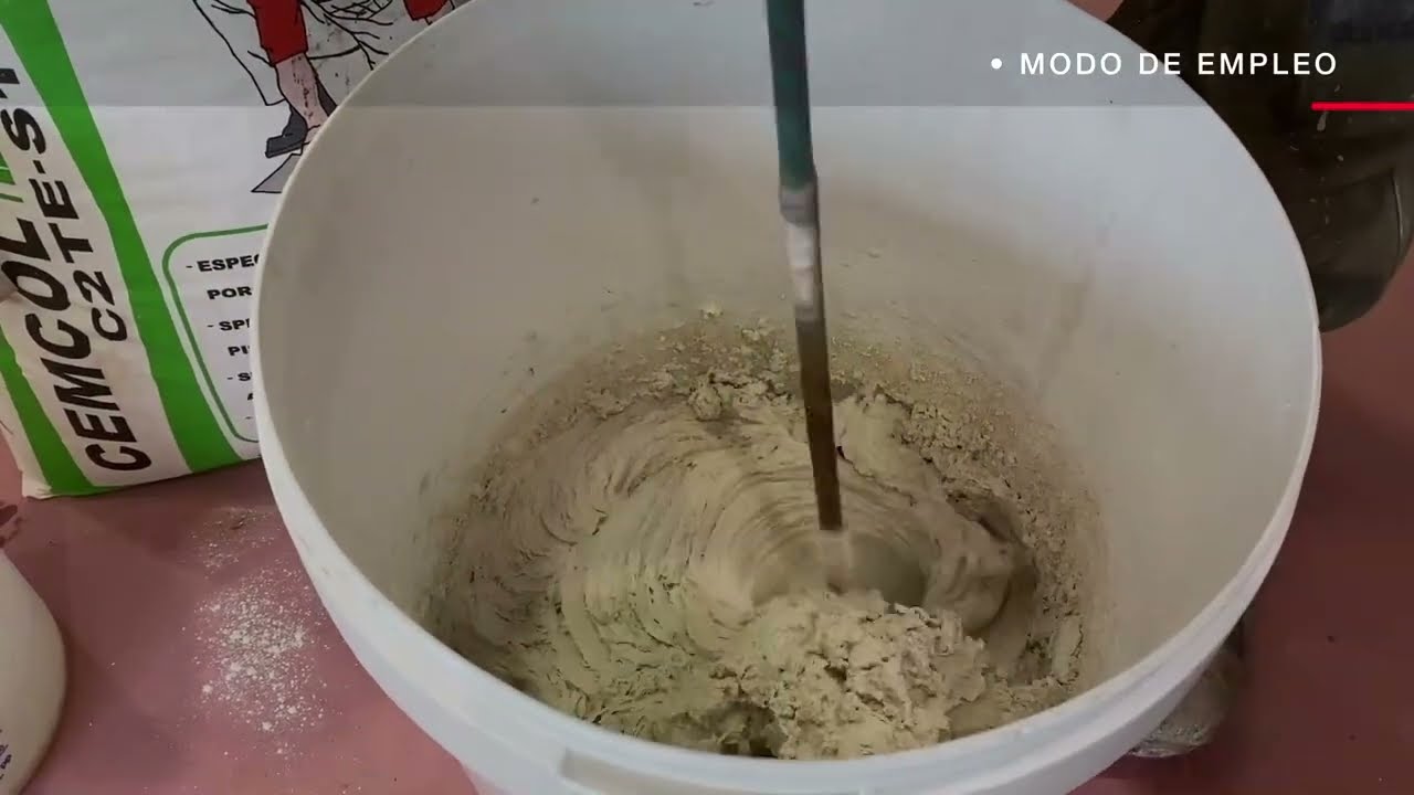 CEMCOL - Resultados y cómo aplicar nuestro cemento cola