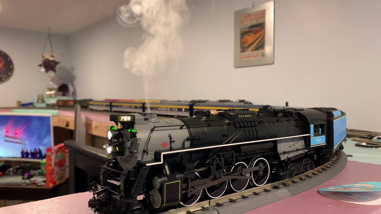 Lionel Legacy American Railroads Berkshire #759 Passenger Train run ...