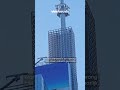 Basejumper springt van 134 meter hoog Brusselse Proximustoren