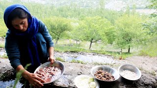 Afghanistan Village Lifestyle | Cooking Mutton Korma | Delicious Village Recipes