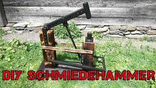 DIY treadle hammer build | Getting started with forging | subtitled