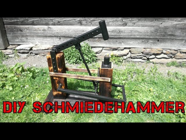 Pedal-Schmiedehammer selber bauen | DIY treadle hammer - YouTube