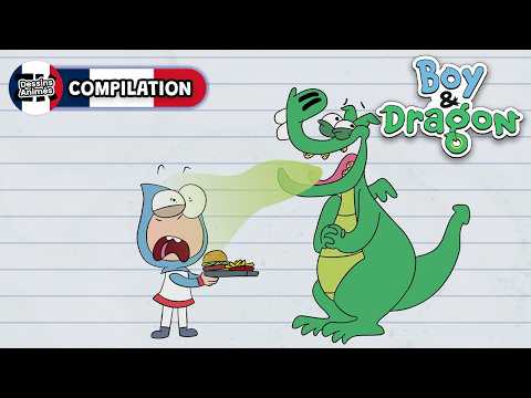 Une visite chez le DENTISTE ! 🦷 Boy & Dragon | COMPILATION | ZeeKay Dessins Animés