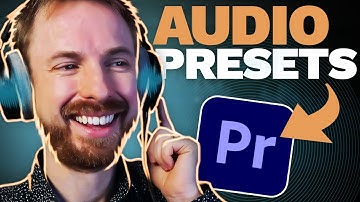 Awesome audio presets to sound good in Adobe Premiere Pro 2025 | Make and Save your Own Presets