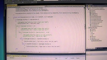 25. Kinect Textbox Info