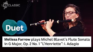 Baroque flute performed by Melissa Farrow