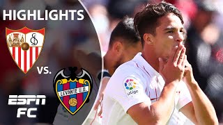 Sevilla scores stunners in EIGHT-goal thriller vs. Levante | LaLiga Highlights | ESPN FC
