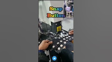 Pant Button Attach by Snap Button #snapbutton #sewingmachine #garments #buttonattachingmachine