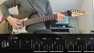 Of Reality - Palingenesis - TesseracT (ON-SCREEN TABS) (ONE-TAKE COVER)