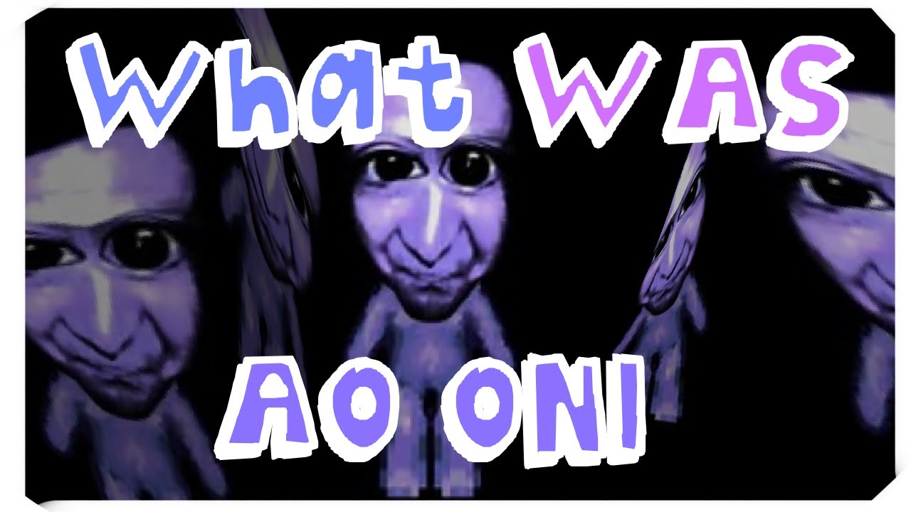 PLAYING AS AO ONI!  AoOni Online (Japanese Version) 