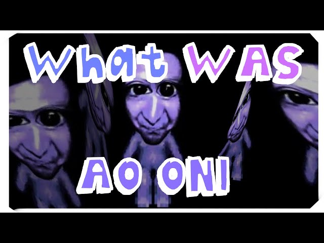 Ao Oni a indie horror rpg awesome scary game. it's free online