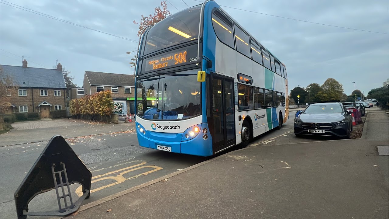 (Thrash!) Stagecoach Oxfordshire ADL Enviro 400 Scania N230UD ZF [YN64 XSO / 15986]