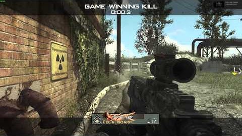 Killing of the invisible man in MW3... spooky!!