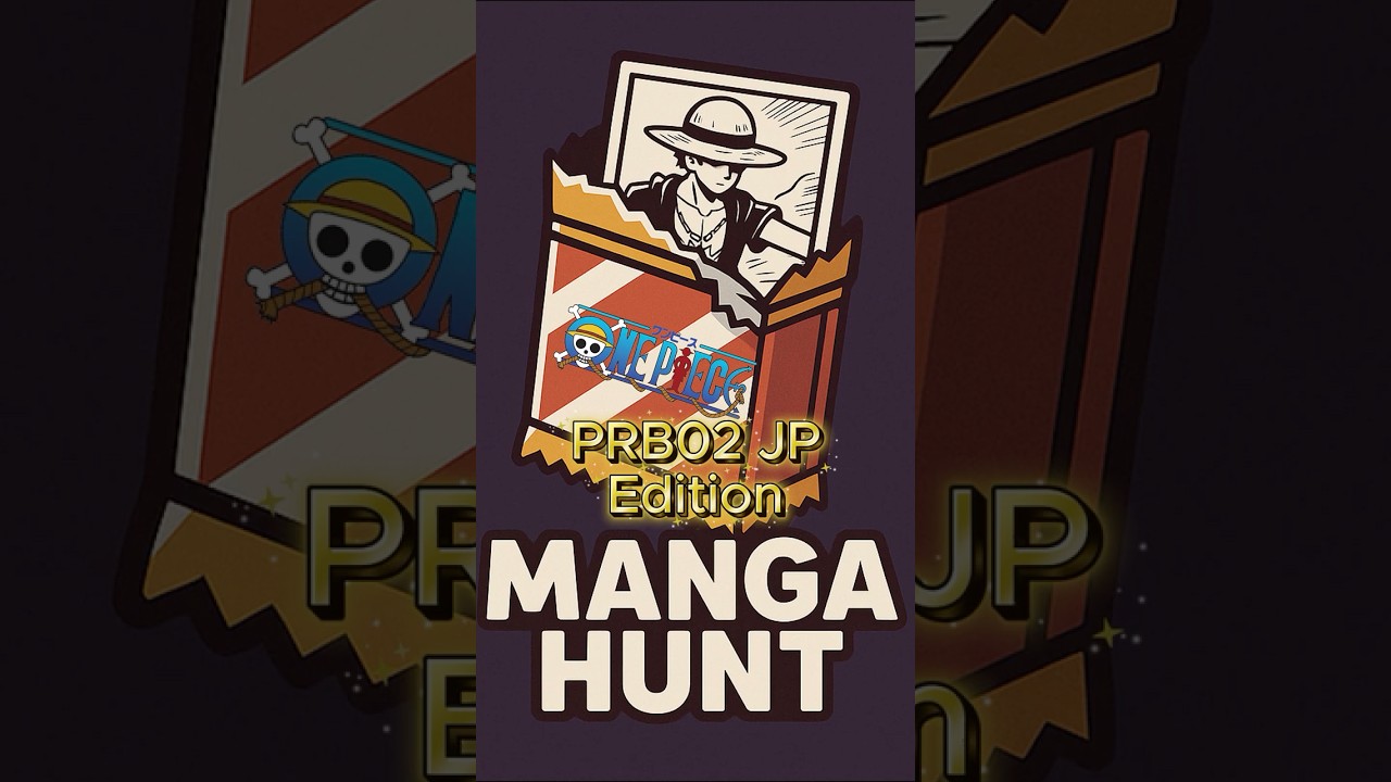 Manga Hunt Ep. 4: 2 Boxes of PRB02! 🃏 Can we finally find a One Piece Manga Card?
