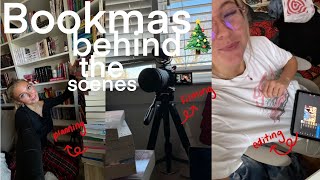 Bookmas Behind The Scenes Vlog 🎄📚