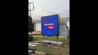 P2.5 Outdoor 7ft x 7ft LED Screen video Display Ibadan express Nestle Factory Interchange shagamu