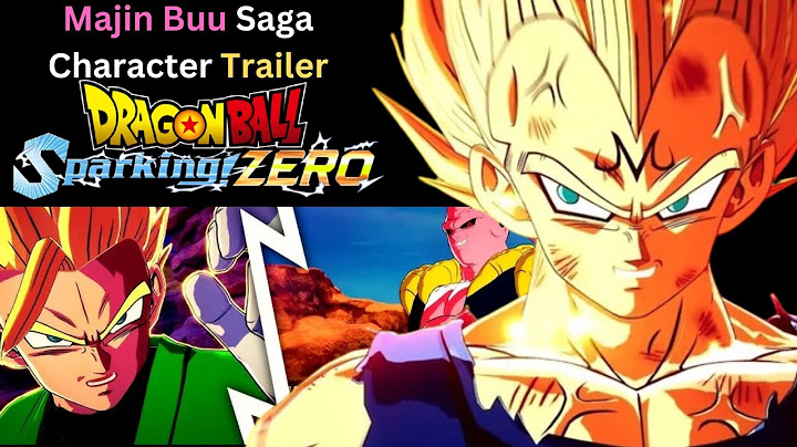 MAJIN BUU SAGA CHARACTER TRAILER RELEASED!! ITS LITTTT | SPARKING ZERO