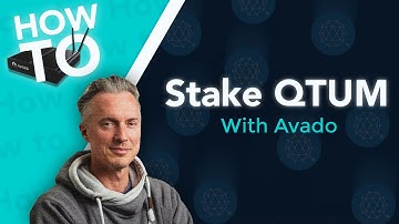 How to stake QTUM on Avado