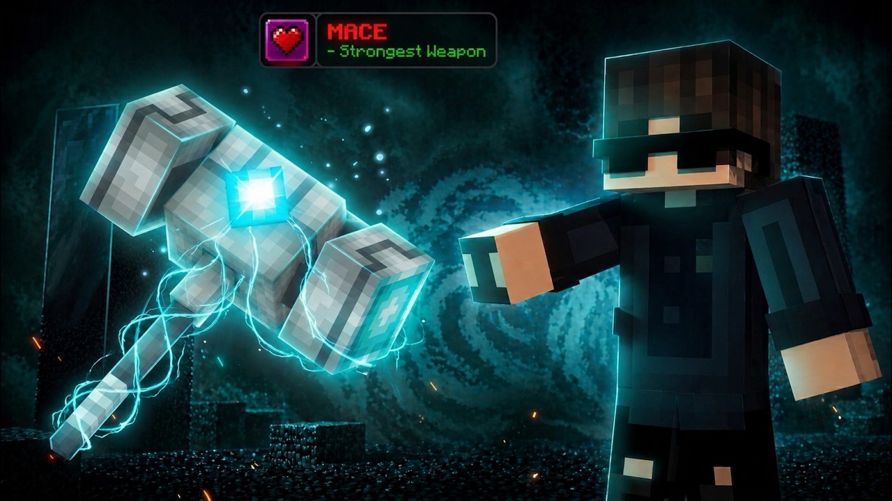 How I Obtained The MACE In This Minecraft SMP - YouTube