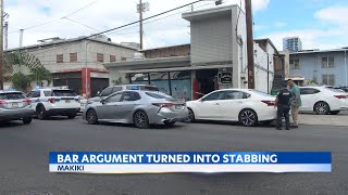Two men seriously injured from stabbing at a Honolulu bar