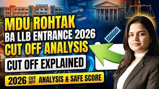 MDU Rohtak BA LLB Entrance 2026 Cut Off Analysis| Mdu BA LLB Previous Year Cut Off | BA LLB Entrance