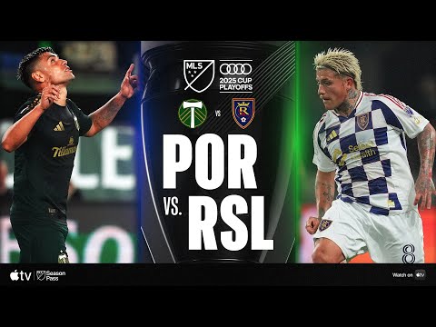 Portland Timbers vs. Real Salt Lake | Full Match Highlights | 2025 Audi MLS Cup Playoffs