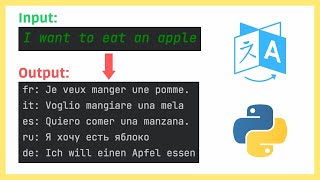 Unlimited Multi Language Translator in Python 3.9 Tutorial (Fast & Easy)