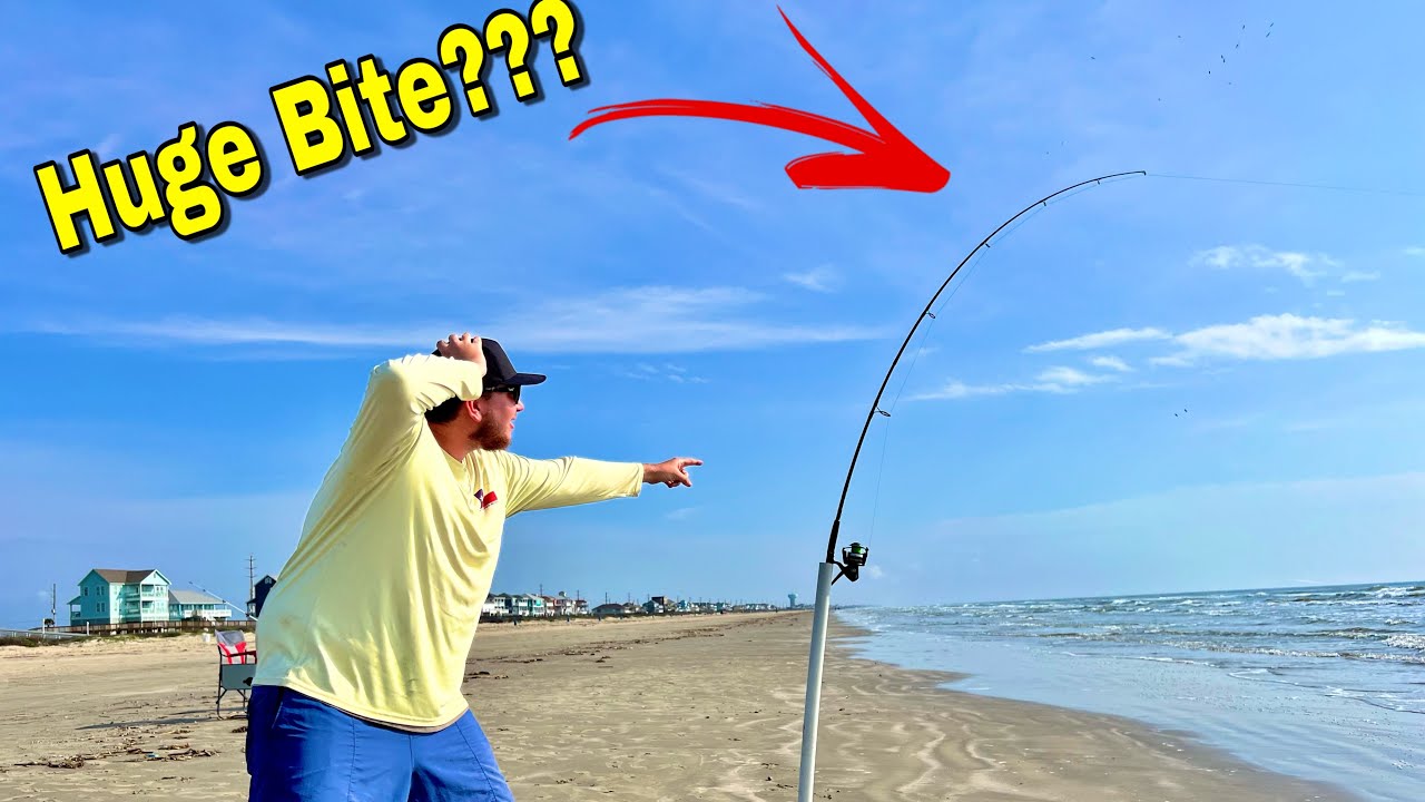 Surf FISHING Galveston for Multiple Species! YouTube