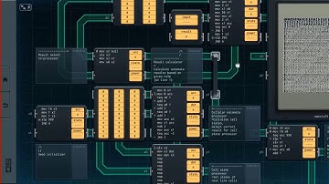cellular automata visualizer in shenzhen I/O