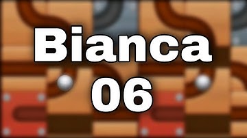 How To Solve  Roll the Ball - Slide Puzzle Star Mode Bianca Package Level 06 | Shorts video