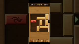 How to solve Level 20 in Unblock Red Wood | #shorts | Maavee ProBG screenshot 4