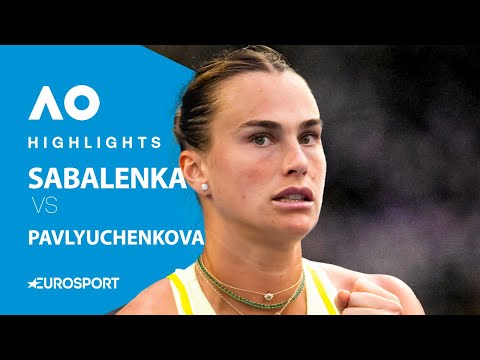 OPEN D'AUSTRALIE 2025 - Sabalenka s’est fait peur mais remporte son duel face à Pavlyuchenkova